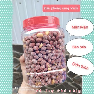 Đậu phộng rang muối hộp 500g