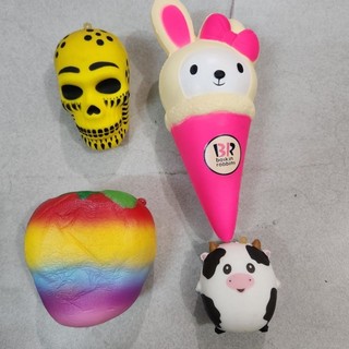 squishy combo hàng lỗi chủ yếu mua về tái chế lại thành handmade ( đọc kĩ mô tả và chọn ngẫu nhiên)