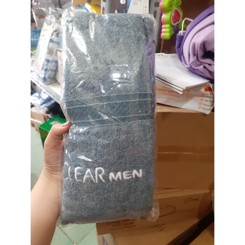 Khăn Tắm Clear hàng khuyến mãi (xám)