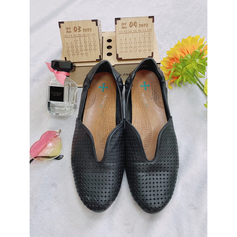 Giày Búp Bê, Gót Giấu Bên Trong, Size 6.5 ( 37-37.5), 2hand