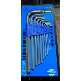 Lục giác chữ l 10 chi tiết bộ lục lăng 10 chi tiết
