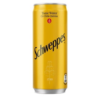 Nước Soda Schweppes Tonic Lon 320ml gr
