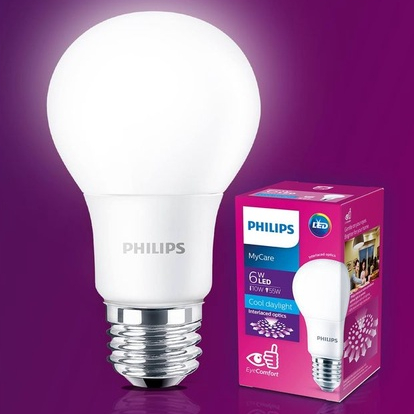 🔥XẢ HÀNG TRẢ KHO Philips🔥bóng đèn led buld mycare 220v E27 A60