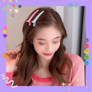 Set 4c kẹp tóc mỏ vịt🌈 nhiều màu 🍭 cố định tóc