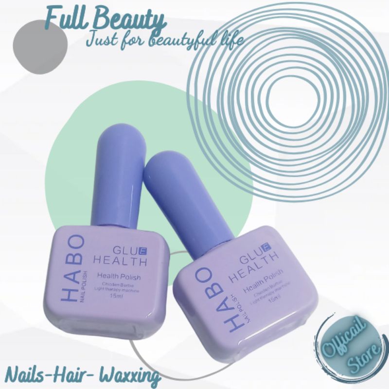 Sơn Gel Top Trứng Cút HABO Chai 15ml