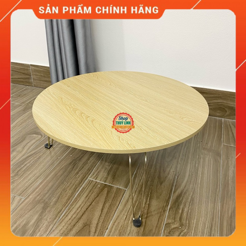 ⚡Bàn Tròn Ngồi Bệt Tiện ích Gấp Gọn Đường Kính 60cm