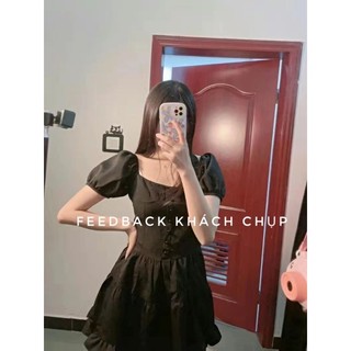 Váy tay bồng tôn dáng Hirostore