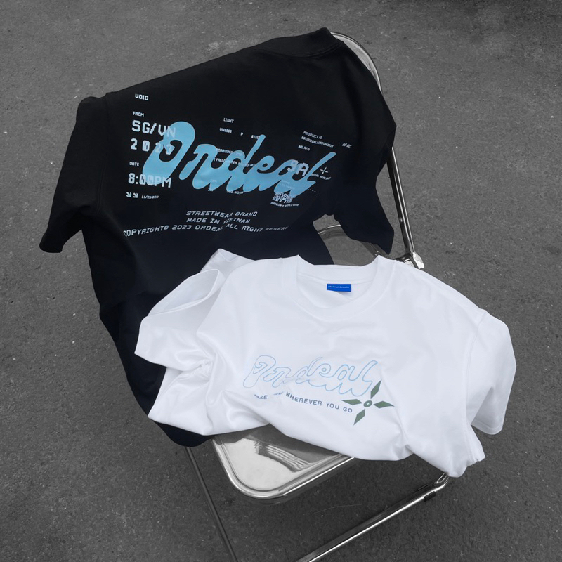 Áo thun nam nữ Ordeal.Studio | Ticket Tee