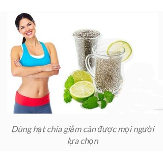 Hạt chia đen hữu cơ túi 500g