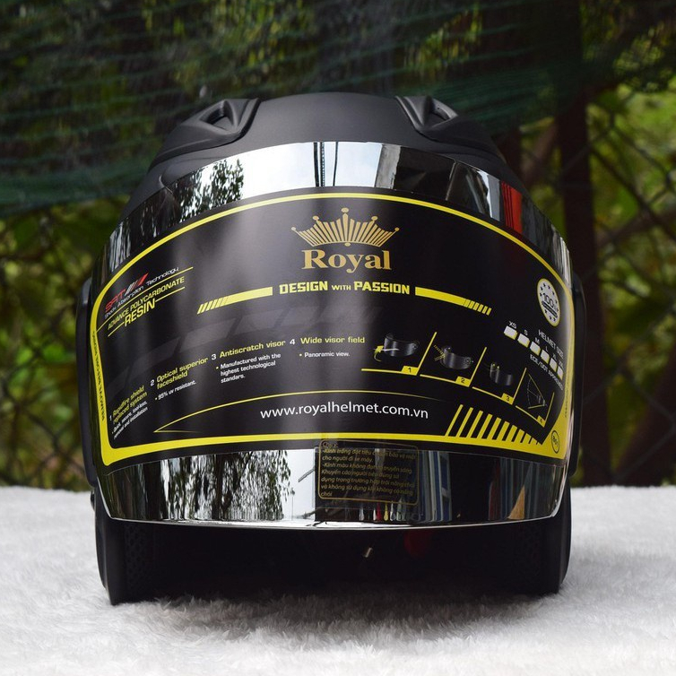 Nón bảo hiểm 3/4 Asia M115 và M168 kính tráng gương  đủ size L,Xl chính hãng BH 12 tháng