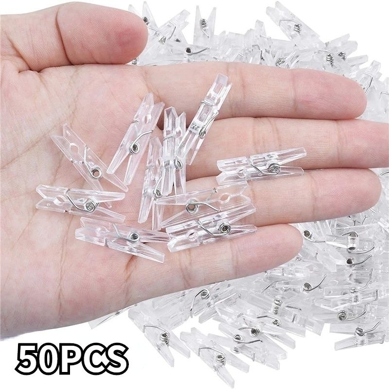 Macrame treo ảnh trang trí tường - tặng kèm 10 kẹp nhựa hoặc 10 kẹp gỗ