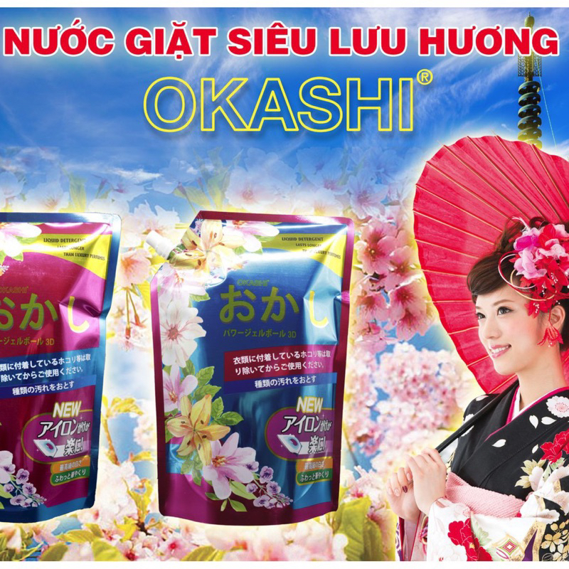 nước giặt nhật 2lit ..