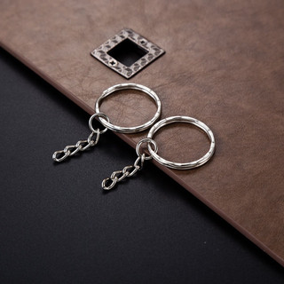 Móc khoá trơn làm đồ handmade (20 cái)
