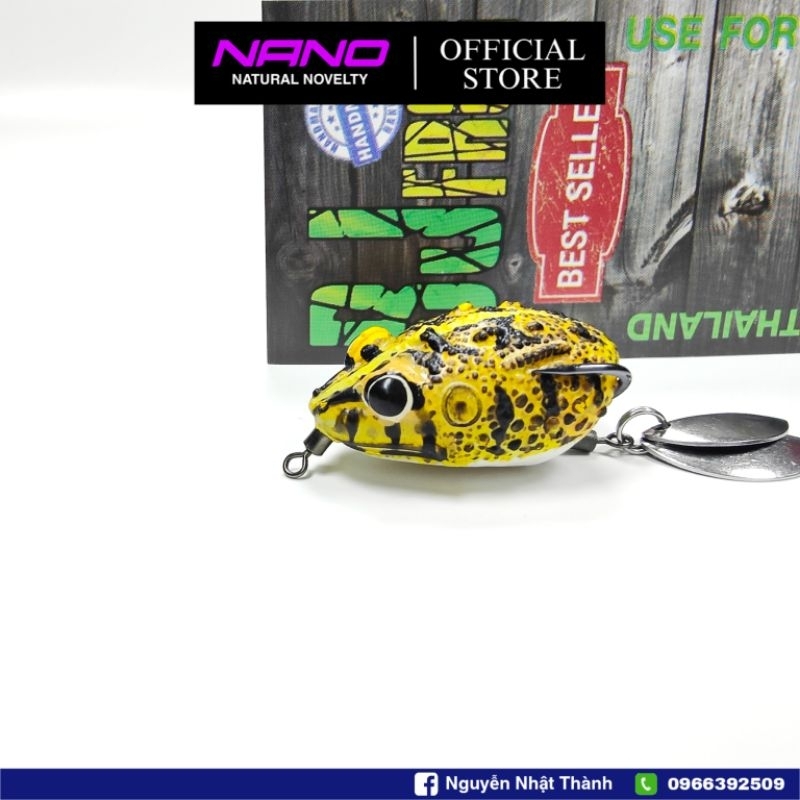 Mồi Câu Cá Lóc BJ FROG 3.5cm 7g THAILAND