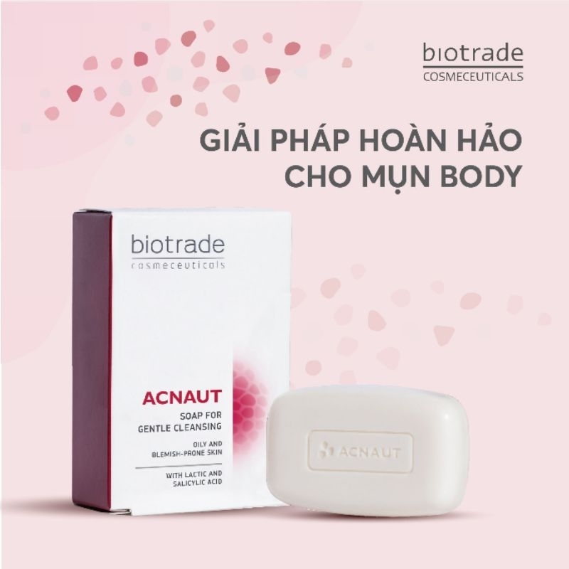 Xà Phòng hỗ trợ giảm mụn BIOTRADE ACNAUT SOAP