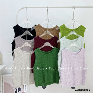 Áo len sát nách ảnh thật boo's store
