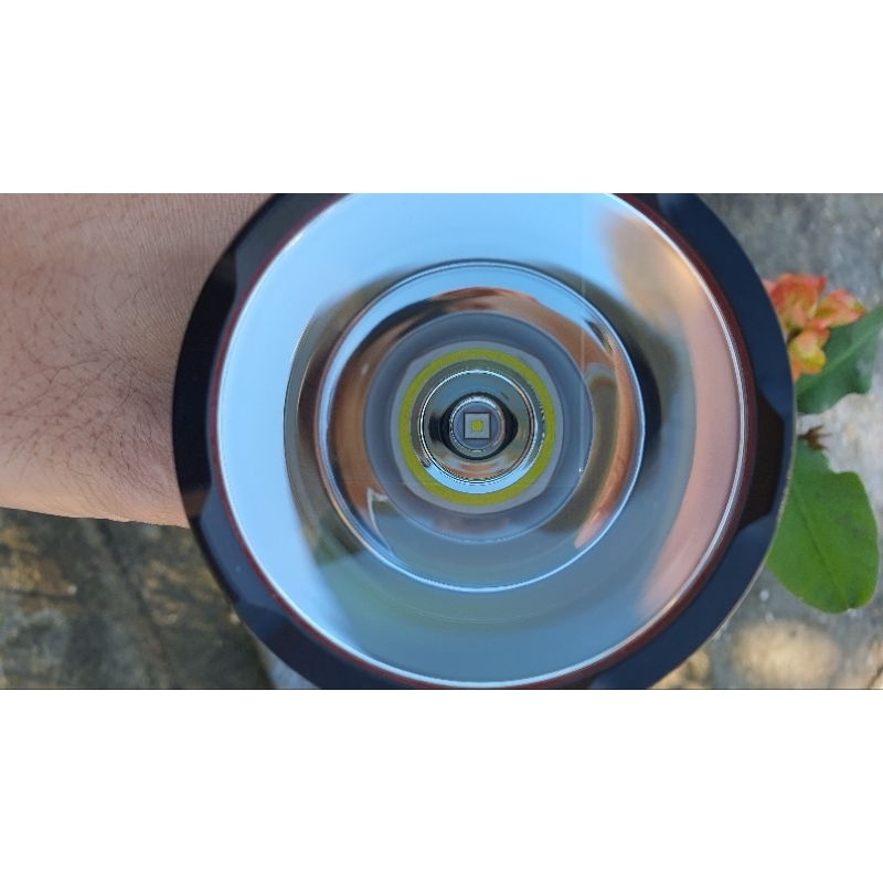 Đèn pin mod chip led SFT40/SFN5050 1.7mm cốc nhộm siêu gom tầm xa 1100m