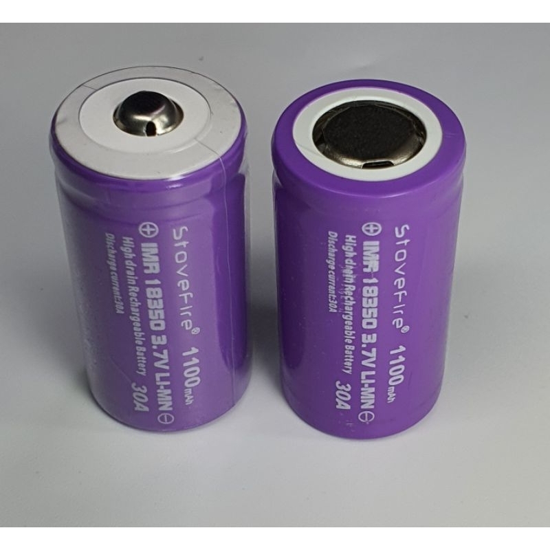 Pin 18350 dung lượng cao sd cho đèn pin