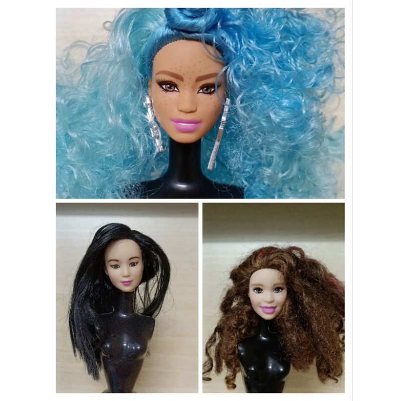 Head búp bê barbie