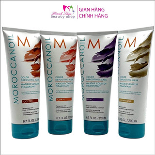 Mặt Nạ Dưỡng Bổ Sung Hạt Màu Moroccanoil Color Depositing Mask 200ml