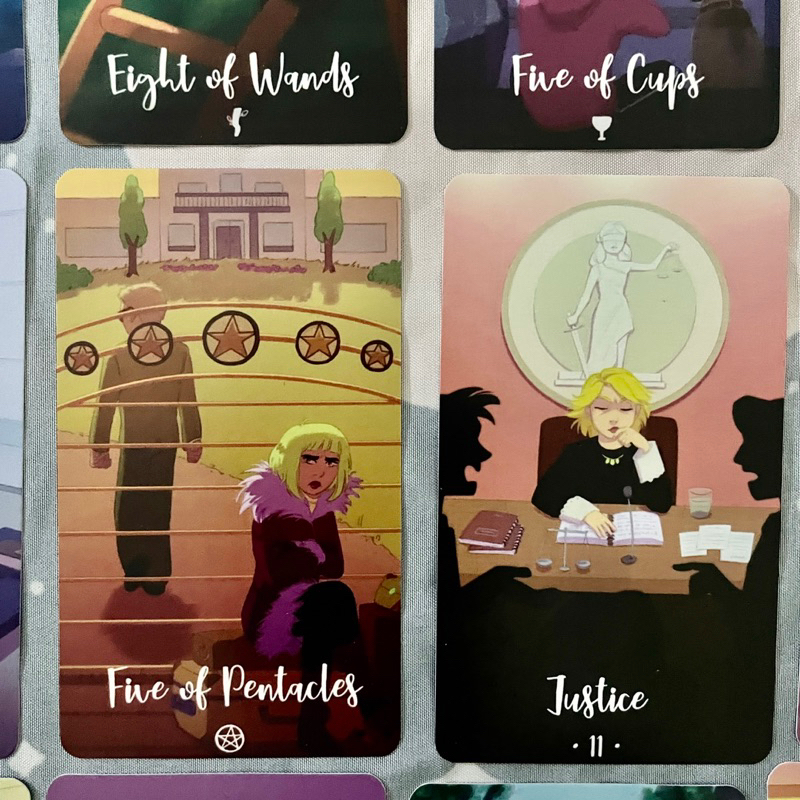 Bài Tarot - The Cosmic Cycles Tarot - 78 lá hình ảnh sinh động