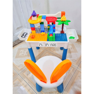 Bộ bàn ghế Lego 110 chi tiết lắp ghép