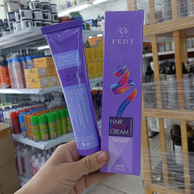 Màu Nhuộm Fedy 100ml Bảng Màu Mix+ không kèm oxy