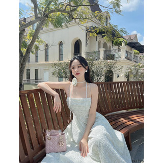 Đầm Hai Dây Xếp Ly Dự Tiệc