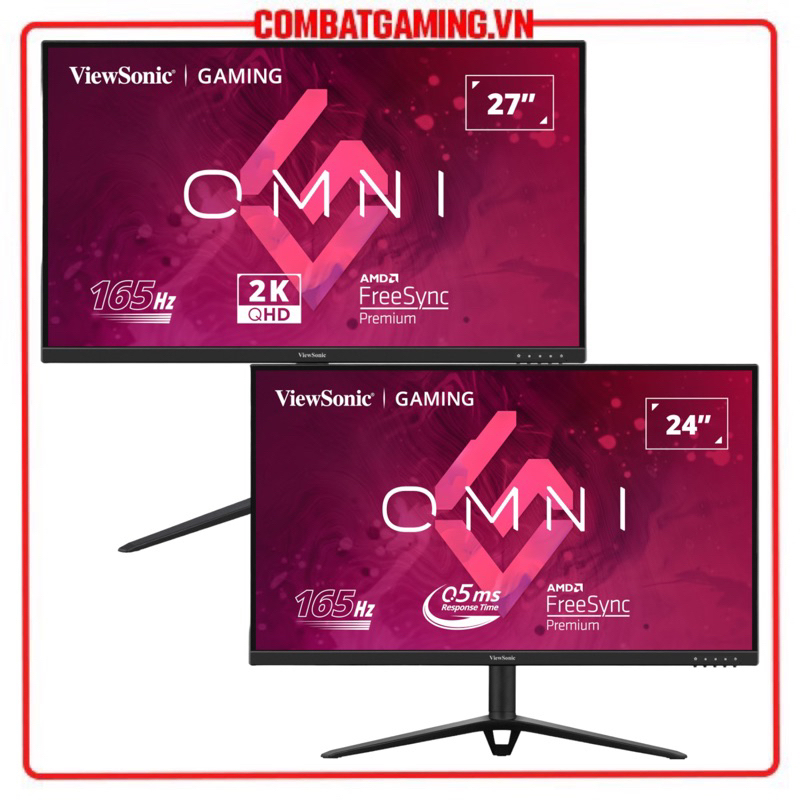 Màn hình ViewSonic VX2428J - VX2728J 2K 27"/ QHD/ 165Hz/ Fast IPS/ FreeSync Premium