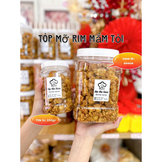 Tóp mỡ rim mắm tỏi bếp nhà hanie
