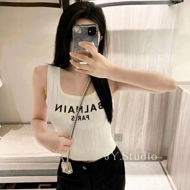 Áo Ba Lỗ Baimain Dệt Kim mùa Hè Đang Hot