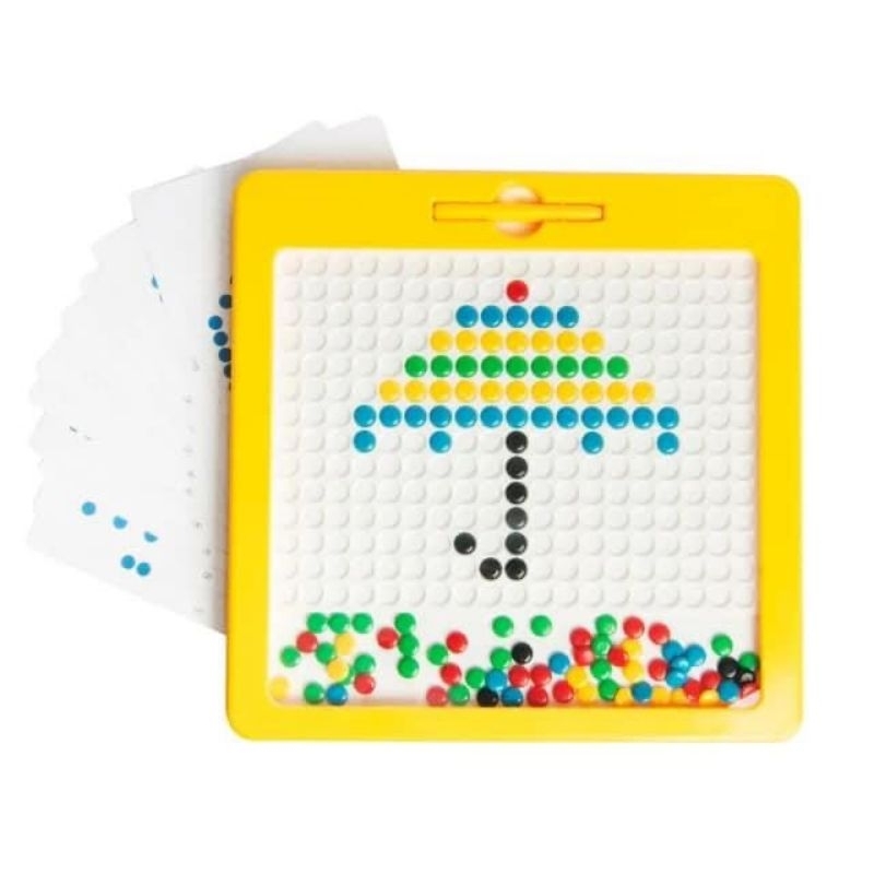 [Hot] Bảng vẽ nam châm từ tính kèm bút - đồ chơi hạt đậu mê cung giáo dục cho bé phát triển sự sáng tạo cho bé.