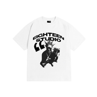 Áo thun unisex the thug 100% cotton - eighteen