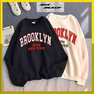 Áo sweater nỉ unisex - in chữ- size từ 35kg-65kg- nam nữ đều mang được