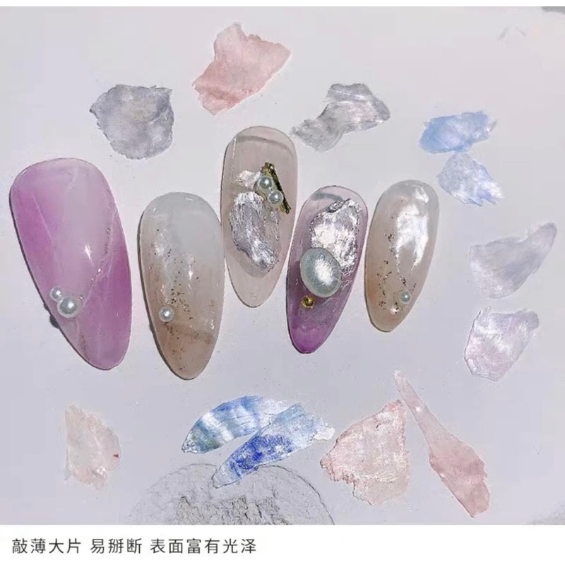Xà cừ giấy đính trang trí móng