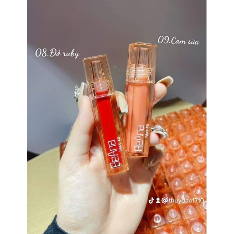 Son kem lỳ BeAna, son kem lì chính hãng mềm mịn môi