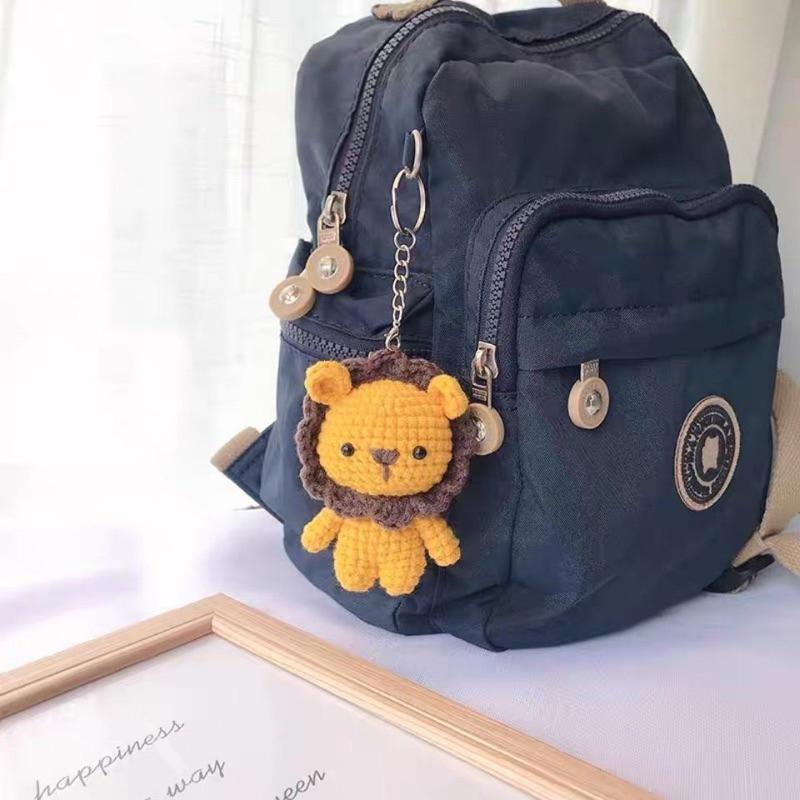 Móc khoá sư tử cute