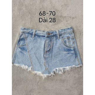 Quần giả váy jean 2hand