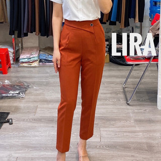 Quần tây nữ công sở, quần baggy chất liệu vải cao cấp