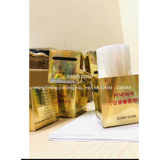 Màng bọc ni lông ủ tê lông mày, môi, mí