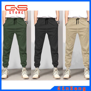QUẦN JOGGER KAKI NAM LƯNG THUN DÂY RÚT CÓ TÚI SAU (40-80kg)