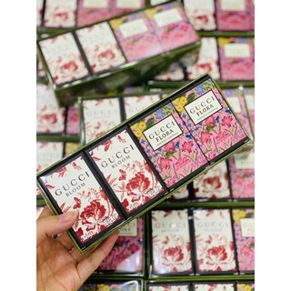 Set Nước Hoa Gucci 4 Chai Mini ( Gucci Bloom, Gucci Flora)