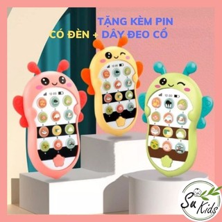 Điện thoại đồ chơi cho bé có nhạc và đèn hình con ong