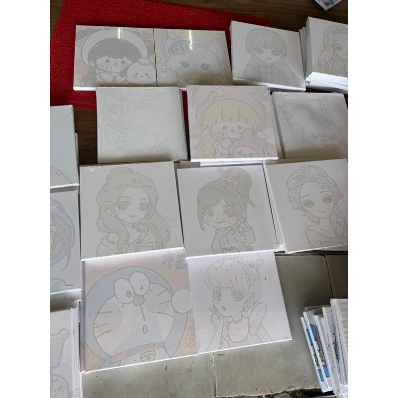 tranh số hoá, size 20cm và 30cm- ib shop lựa mẫu