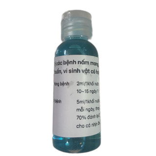 CHAI SỐ 1 - trị nấm, vi khuẩn và diệt ký sinh trùng cho cá cảnh