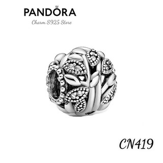 CHARM PAN ALE CÂY FAMILY ĐÍNH ĐÁ BẠC S925 THUẦN KHIẾT HÀNG CAO CẤP