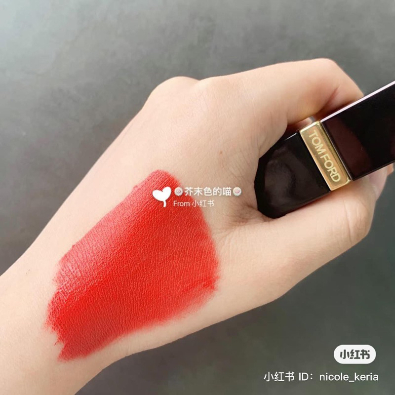 Son kem TF 06 cam đỏ fullsize fullbox