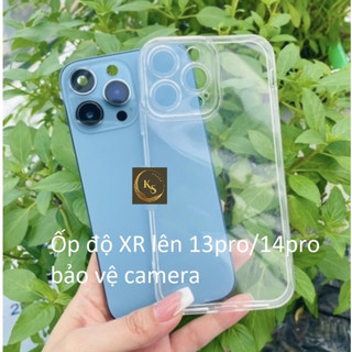 Ốp lưng dành cho xr độ vỏ 14pro / 13pro ốp silicon bảo vệ camera