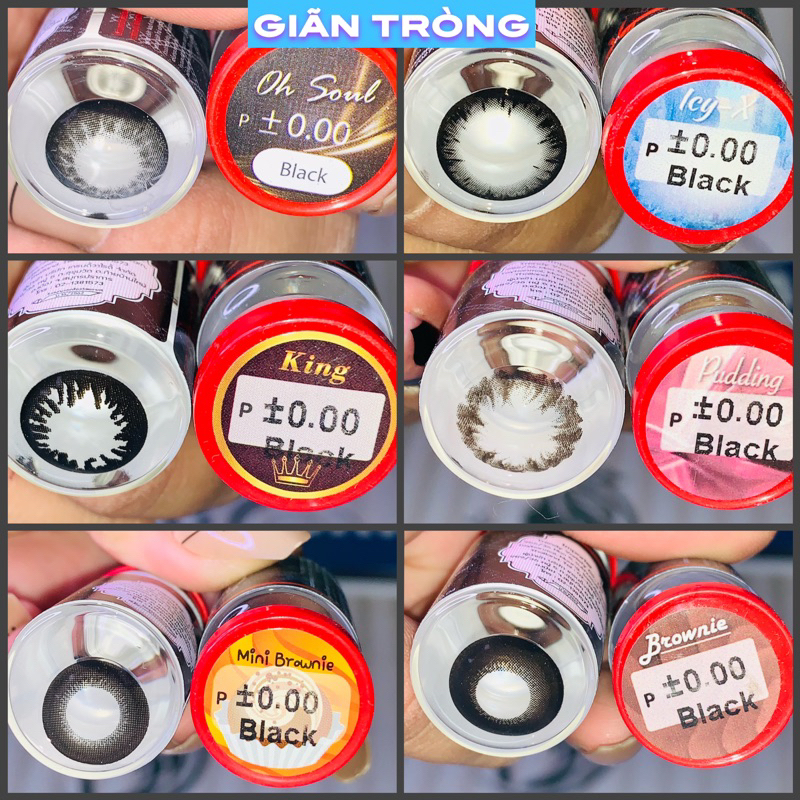 Tóp những mẫu Lens Đen giãn tròng baby siêu hack mắt to tròn