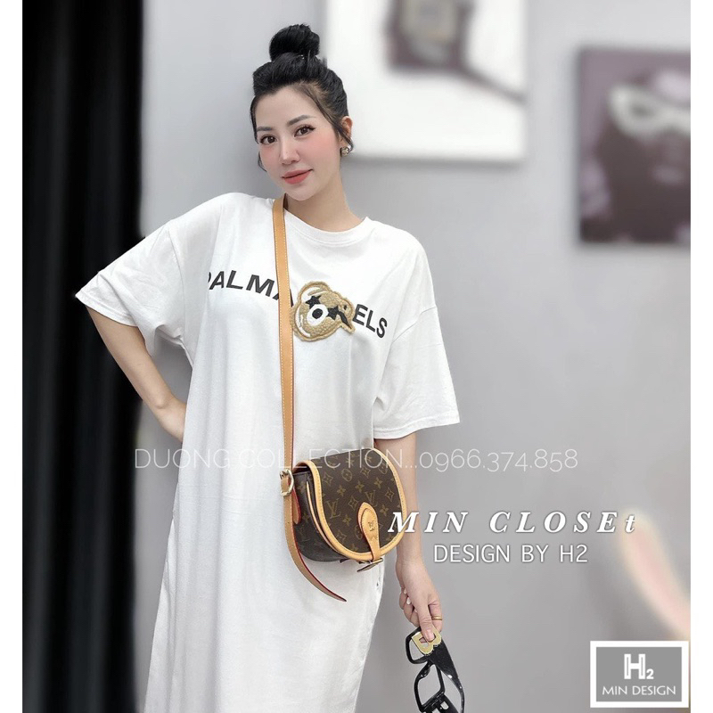 Váy xuông cotton gấu
